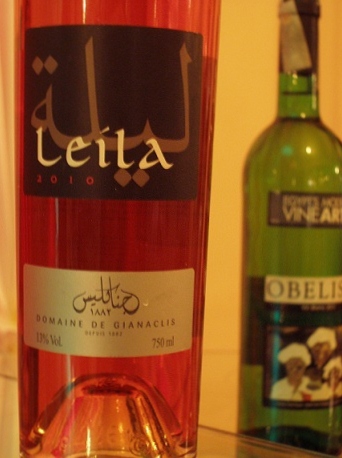 Leila - Vin rosé d'<H2>Egypte</H2>
